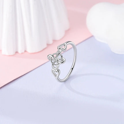 Shine Zircon Ring 925 Silver Original Stone Multi Layer Simple Infinitely Wide Rings For Women FineJewelry Wedding Party Gift