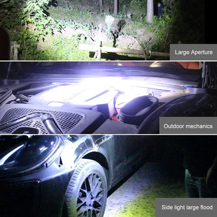 Powerful LED Work Light with Magnet lighting Flashlight Car Garage Mechanic Lamp USB Charging COB Emergency Light Warning Light