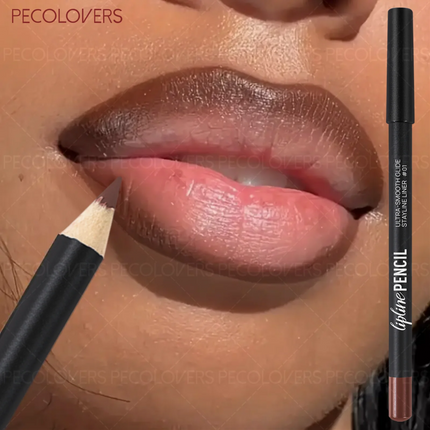 1 Pcs Matte Lip Liner & Lipstick Pencil, Waterproof Long-lasting Lip Liner Pen, Define Lip Lines, Smooth To Slide, Daily Makeup