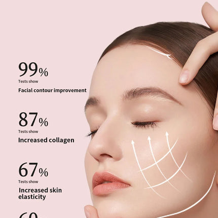 NEW Micro Current Beauty Device Mini Portable Face Lifting Roller Slimming Massager EMS Delicate Contour Firming Facial Care