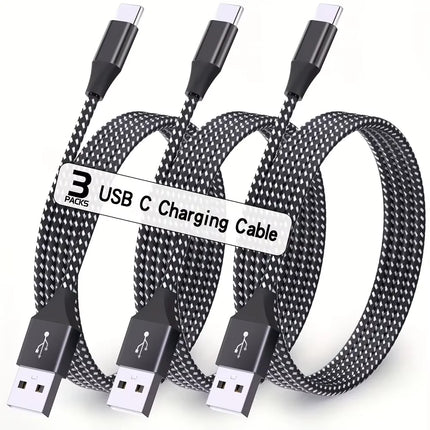 LAIHONEN USB A to USB C cable fast charging Type C charging cable suitable for iPhone 16 15 Pro Max Plus for Samsung Galaxy S24