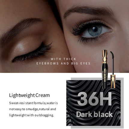 Extreme Curl Mascara - Waterproof Smudge-Proof Long-Lasting Thick Lashes
