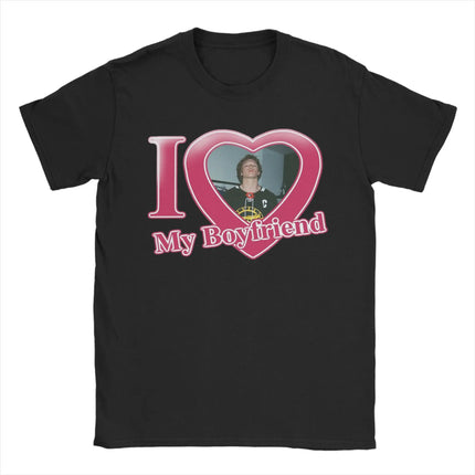 Heated Rivalry Ilya Rozanov But Daddy I Love Him T Shirt Men's Pure Cotton Vintage T-Shirts Crew Neck Tees Short Sleeve Clothing