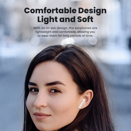 Toocki Wireless Bluetooth Earphones TWS Bluetooth 5.3 in Ear Sports Headset Touch Control Waterproof Headphones With Mic