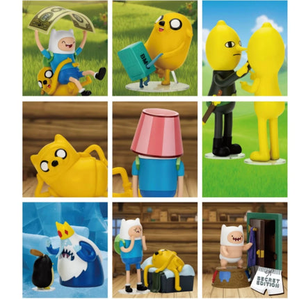 Beast Kingdom MEA Adventure Time Finn Jake Ice King BMO Anime Action Figure Collectible Mini Figurine Desktop Decor Gifts