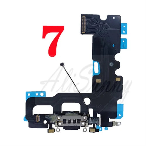 1pcs Charging Flex Cable for iPhone 15 14 Plus 13 12 Pro Max 11 SE2020 XR XS Charger Dock Connector USB Port