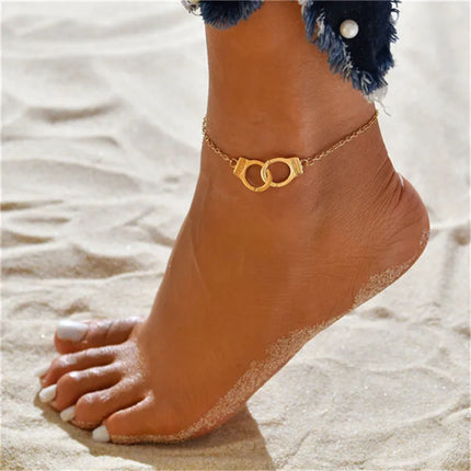 Modyle Bohemian Colorful Beads Shell Anklets for Women Summer Ocean Beach Ankle Bracelet Foot Leg Jewelry