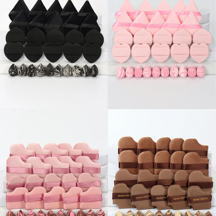 30-Piece Makeup Sponge Set, for Setting Makeup, Applying Makeup, Suitable for All Skin Types