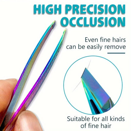1 Multifunctional Hair Removal Tweezers For Eyebrows, Beards And Facial Hair Grooming, Precision Tilt Is Ideal For Fine Shaping.