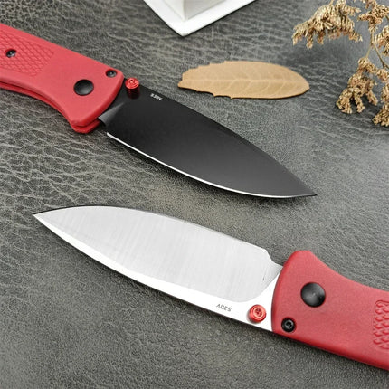 535 Bugout High Quality Folding Pocket Knife 440C Steel Blade Nylon Fiber Handle Outdoor Knife Camping Portable Tool
