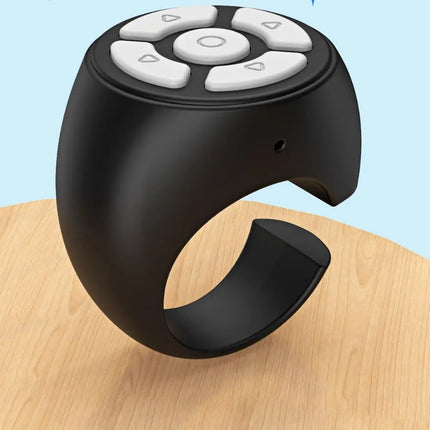 Wireless Remote Controller Ring Portable Comfortable To Wear Fingertip Selfie Video Controller Stable Signal Transmission