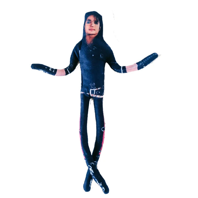 28CM Anime Michael Jackson Cosplay Prop Doll Plush Stuffed Figure Dolls Room Decoration Abstract Joint Mobility Props Gift