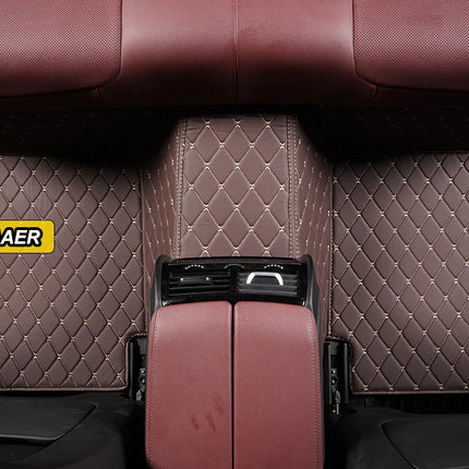 Custom Car Floor Mats For VW Polo Polo-Plus Polo-GTI Auto Carpets Foot Coche Accessorie