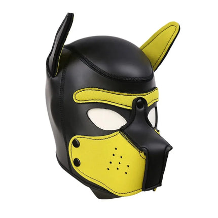 Female Role-playing Mask Couple Training Game BDSM Bondage Sex Toy Male Dog Head Mask Adult Party Toy Nightclub Dance Head Cover