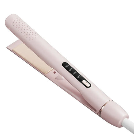 New portable splint hair straightening comb and curling iron dual-purposehousehold hair straightenercorn clip does not hurt hair