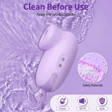 Mini Clit Sucker Vibrator for Women Sucking Clitoris Nipples Stimulator Beginner Female Masturbator Adult Goods Sex Toy Women