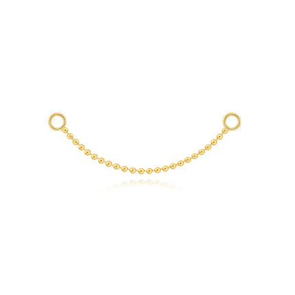 CANNER 1PC 925 Sterling Silver Chain Tassel Piercing Earrings Chain Charm Accessories For Woman Shiny Earring Fine Jewelry Gift