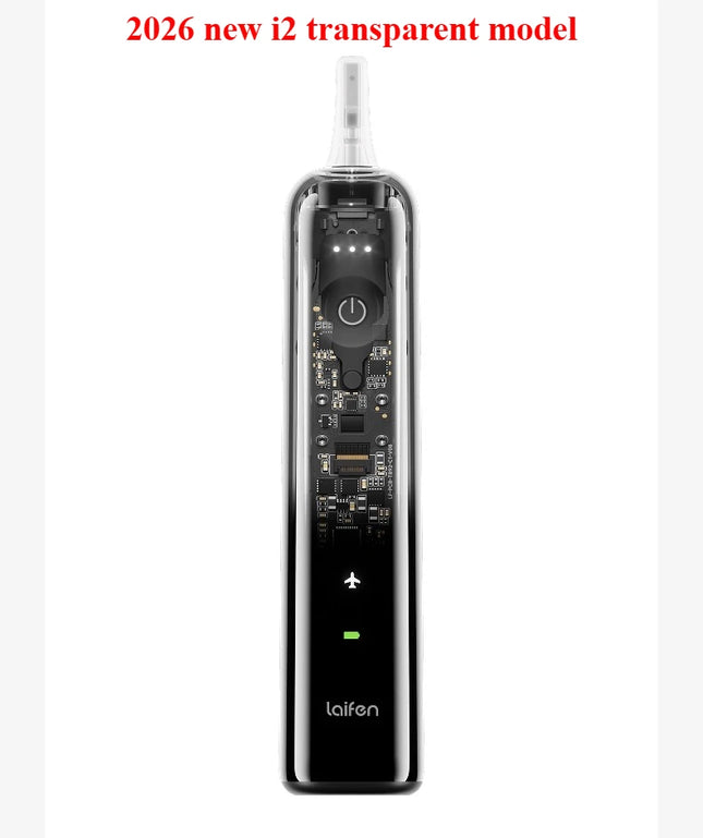 2026New Laifen Sweep Vibration Electric Toothbrush i2 Transparent Exploration Version Adult Couple Automatic Smart Birthday Gift