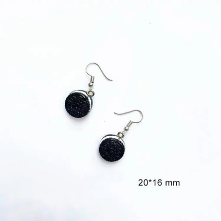 Cute Jewelry Bulk Wholesale Chocolate Strawberry Cake Popcorn Drink Coke Bottle Cap Miniature Food Resin Earrings for Women