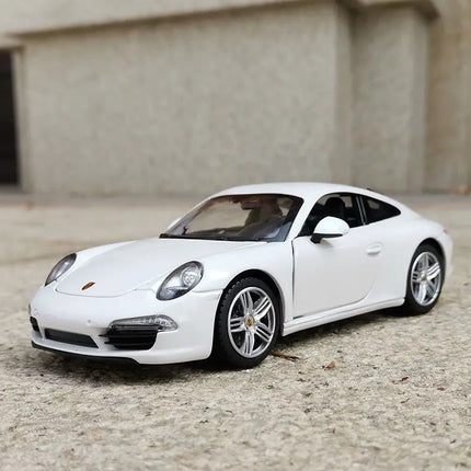 1/24 911 Carrera 991 Coupe Alloy Sports Car Model Diecast Metal Track Racing Vehicles Car Model Simulation Collection Decoration