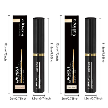 Dark Circles Concealer Stick Under Eye Cover Acne Pigmentation Blemishes Coverage Waterproof Lightweight Natural Daily Makeup