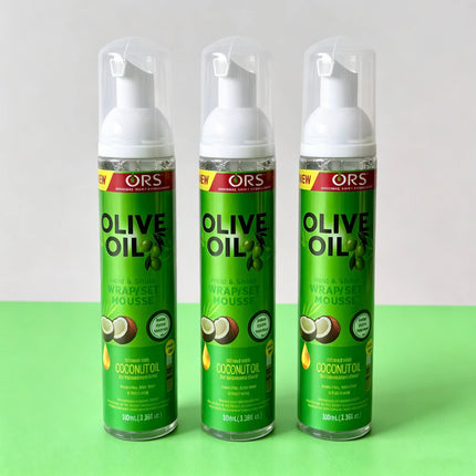 100ml Curly Hair Mousse Strong Hold Olive Oil Hair Styling Foam Anti-Frizz Wig Styling Mousse for Women
