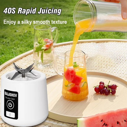 Portable Electric Juicer Small Household Rechargeable  Vegetables Fruit Blender Juice Cup For Juicing