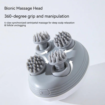Electric Smart Cat Head Massager Waterproof Automatic Pet Massage Toy Relaxing Kitten Pet Supplies Wholesale For Cat Daily Use