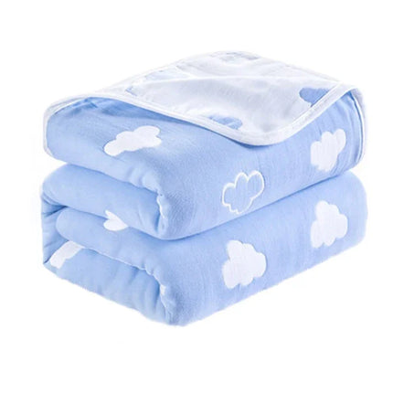 Chiffon towel, 6-layer cotton duvet, adult and children, double bed, air conditioner, fine duvet, extra large bedding