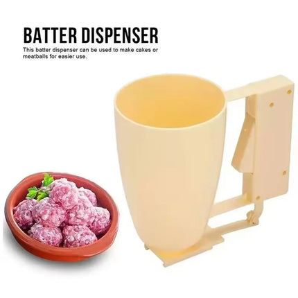 Kitchen Creative DIY Weight Donut Maker Hand-held Batter Dispenser Meatball Maker Waffle Doughnut Machine Cake Cream Dispenser