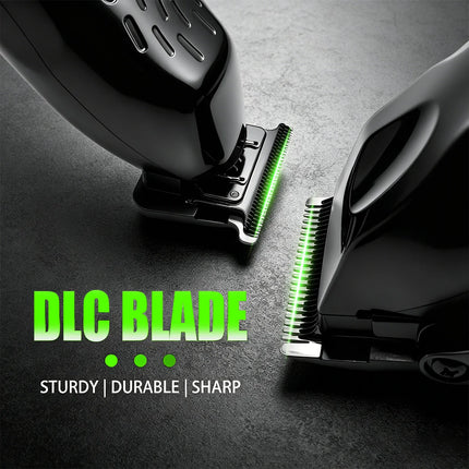 Kemei Clippers Professional Hair Clipper Adjustable Hair Trimmer Hair Care Appliance LED Display Clipper for Men KM-1386 KM-1385