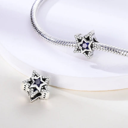 2025 New Charm 925 Sterling Silver Glow Firefly Travel Airplane Cat Paw Dragon Bead Fit Bracelet Bangle Necklace DIY Jewelry