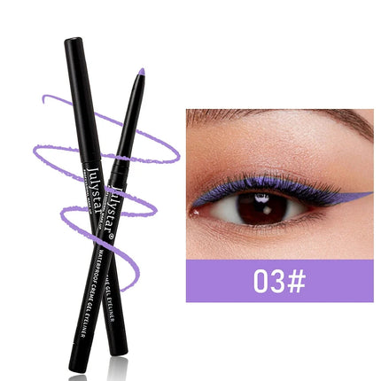 3Pcs Waterproof & Sweat-Proof Black Eyeliner Pencil - Long-LastingSmudge-Proof for Bold Eye Makeup, Easy Glide Formula for Perfe