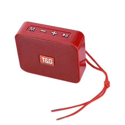 TG166 Portable Bluetooth Speaker Wireless Mini Bass Column Boombox BT USB TF AUX Play Outdoor Loudspeaker For Smart Phone Tablet