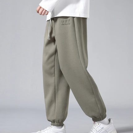 Men's Jogger Cotton/Polyester Sweatpants Big Size 8XL 7XL 6XL Sports Baggy Pants Sting Banding  Hip Hop Loose Harem Trousers