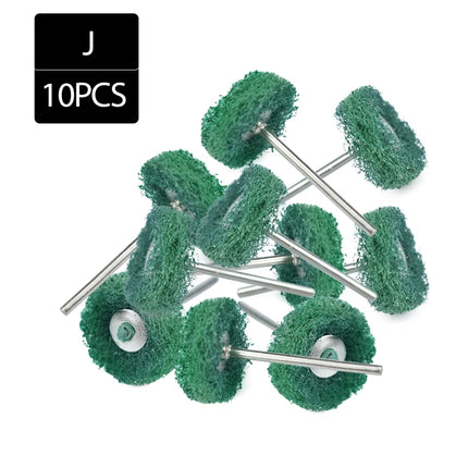 2.35MmX10Pcs Dental Polishing Wheel Wool Cotton Polishing Brushes Polishers for Rotary Tools Jewelry Buffing Polishing Wheel