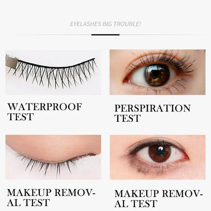 Eyelash Mascara Makeup Kit Long Lasting Mascara Cosmetic Make Waterproof Eye Black Up Professional Natural