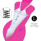 Lace Up White L