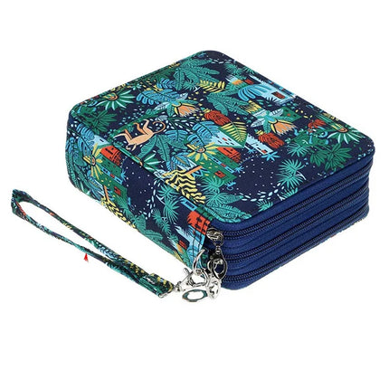 72/120/168/200 Slots School Pencil Cae for Girls Stationery Box Organizer Large Capacity Pencilcase Kawaii Pen Bag Office Pouch