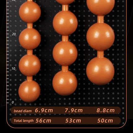 But Plug Silicone Anal Beads Big Anal Plug Tail Anal Big Ball Sextoy Sex Toys Huge Butt Plug Adult Toys Ass Plug
