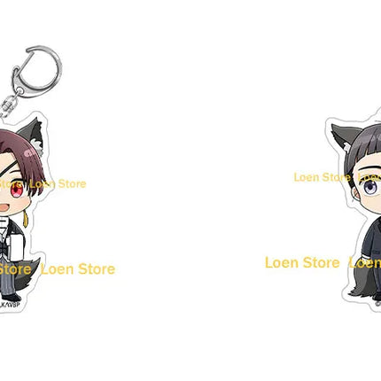 WIND BREAKER Haruka Sakura Akihiko Nirei Kyoutarou Sugishita Tasuku Tsubakino Shuhei Suzuri Wolf Butler Chibi Acrylic keychain