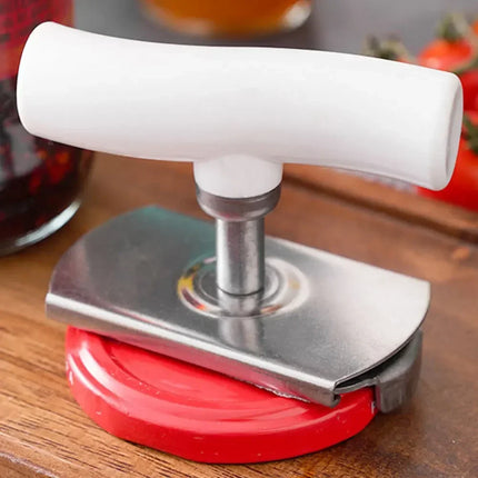Stainless Steel Multi-Use Jar Opener | Adjustable Labor-Saving Tool for Bottle Caps Can Lids | Commercial Kitchen & Home Gadget