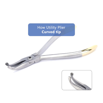 GistarMED Dental Orthodontic Plier Stainless Steel Dentisit instrument Tools Distal End Cutter Plier With TC Blending Forceps