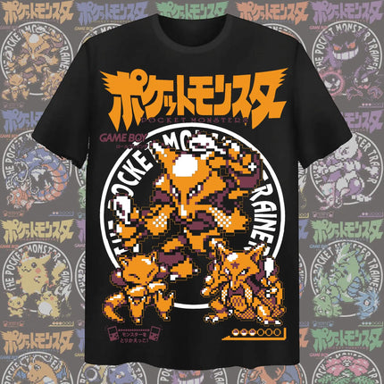 Anime Pokémon Kyogre T-shirt Men Women New Summer Cotton Y2K Clothing Fashion Casual Oversized Short Sleeve Tops Streetwear