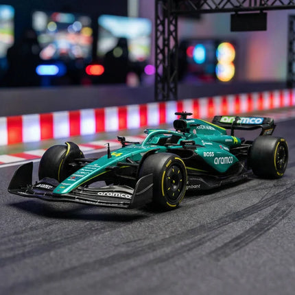 1:24 2024 F1 AMR24 #14 Fernando Alonso Racing Car Model Aramco Team Diecast Alloy Car Model Collectible Gift Toy