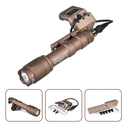 WADSN Airsoft Surefir M600C M600 M300 Tactical Scout Light AR15 Rifle Weapon Flashlight LED Hunting Spotlight SF M300A Gun lamp