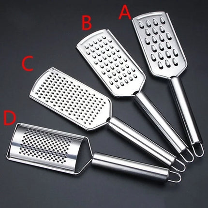 Stainless Steel Handheld Cheese Grater Multi-PurposeKitchen Food Graters for Chocolate Butter Fruit Vegetable Kitchen Items