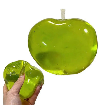 Green Apple Blue Maltose Squishy Toys Anti Stress Sensory Fidgets Toy for ADHD Autism Slow Rebound Squeeze Toy for Adults Kids