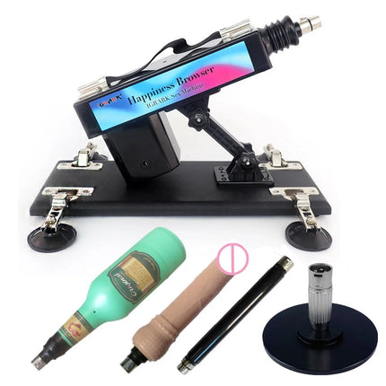 Powerful Vibrator Automatic Telescopic Sex Machine With Dildo Attachments Female Vagina Anal Masturbation Sex Toys For Women Men