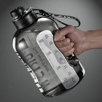 Large Capacity 2 Liter Water Bottle Sports Gym Water Kettle for Camping Travel BPA Free Drinking Bottles